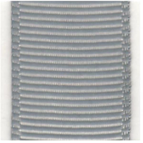 Papilion Papilion R074200230015100Y .88 in. Grosgrain Ribbon 100 Yards - Grey R074200230015100Y - main